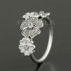 Кольцо Pandora - "Цветочное настроение" (190984cz) - Изображение 1