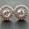 Серьги Pandora - "Сверкающий цирконий" (290553CZ) - Изображение 1