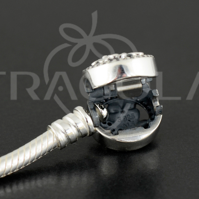 Браслет Pandora - "Цветы" (590744CZ) - Изображение 2