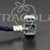 Двойной, плетеный кожаный браслет Pandora, синий (590705CDB-D) - Изображение 2