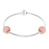 Клипса Pandora Rose - "Розовые космические звезды" (781286PCZ) - Изображение 1