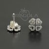Серьги Pandora - "Лепестки любви" (290626CZ) - Изображение 2