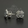 Серьги Pandora - "Лепестки любви" (290626CZ) - Изображение 1