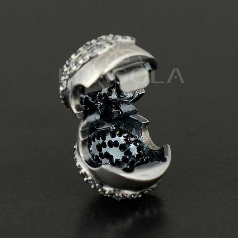Клипса Pandora - "Сияющая роза" (791529CZ) - Изображение 2